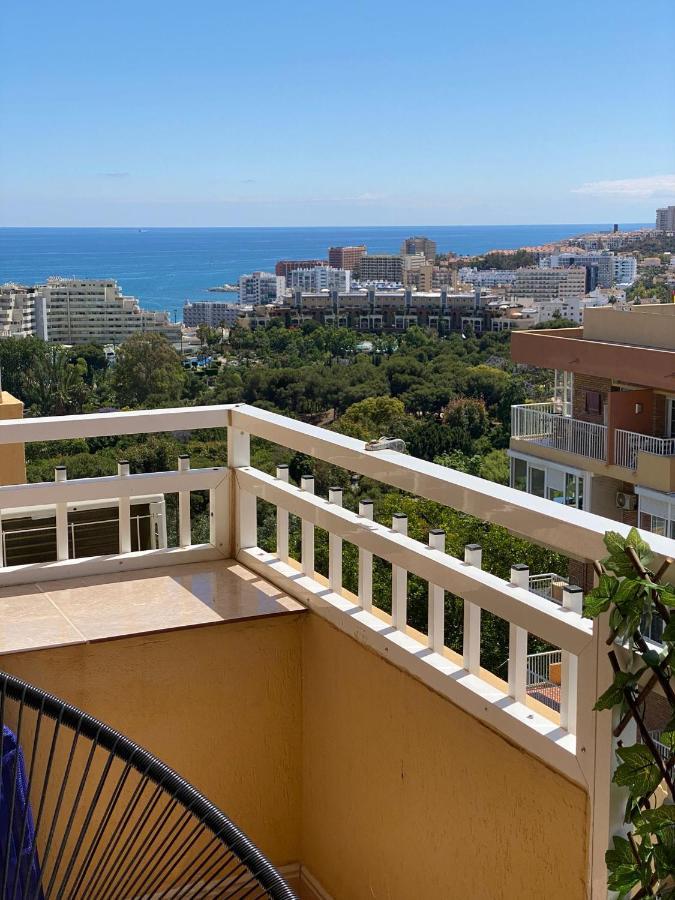 Apt Con Espectacular Vista, Piscinas, Recep 24 Hs Benalmádena Exteriör bild